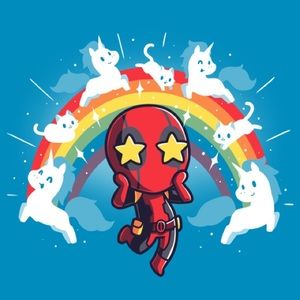 Deadpool Rainbow DIY 5D Full Round Drill Diamond Painting
